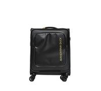 Mandarina Duck Women's Men's Trolley Eco Coated OSV01 One Size, black, Einheitsgröße, Suitcase with 4 wheels