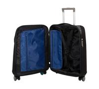 Soft Trolley with Power Bank - male - Piquadro - Cabin Bags - Black - ONE SIZE - Suitcases ONE SIZE
