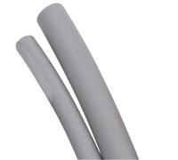 soft tubing Grey and brown Heat Shrink Heat shrink Tubing Tube Sleeving Wrap Wire DIY Connector Repair 5 meter industrial rubber (Color : Grey, Size : Diameter 12mm)