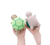 Soft Turtle Bath Sponge for Women & Kids - Gentle Exfoliating Body Scrubber, Cute Shower Toy for Sensitive Skin, Fun Bath Time Essential（Three-Piece Package）