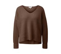 Soft V-Neck Jumper Relaxed Fit Women s.Oliver Marron 32