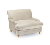 Soft Velvet Armchair beige