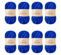 Soft Velvet Chenille Yarn for Crocheting, Super Bulky Yarn for Blankets