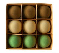 Soft Velvet Christmas Baubles Set for Festive Use on Trees, Fireplaces, and Wreaths to Create Cozy Seasonal Atmosphere (f)