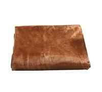 Soft Velvet Massage Bed Table Cover with Face Hole, Hypoallergenic Salon Spa Couch Bed Sheet - Camel, 190x120cm (75x47 inch) AOD (Coffee)