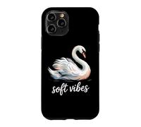 soft vibes Swan Calm Peaceful Serene Minimalist Bird Case for iPhone 11 Pro
