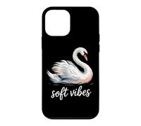 soft vibes Swan Calm Peaceful Serene Minimalist Bird Case for iPhone 12 mini