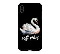 soft vibes Swan Calm Peaceful Serene Minimalist Bird Case for iPhone XS Max