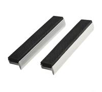 Soft Vice Jaws, for Metal Vise - AluMiniature um Vise Pads with Strong Magnets - V-Shape Protector Covers, for Round Hex Flat Parts - Woodworking Metalworking Jewelry Making Tool -(6inch)