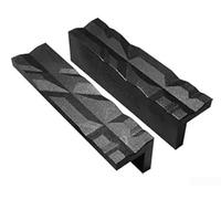 Soft Vise Jaws 6" with Strong Magnets - Dual-Sided Nylon Jaw Protectors for Engineers Vice and Metal Working Tasks(10.2 * 2.54 * 2.54)