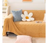 Soft & Warm Universal Sofa Throw Blanket 180x280cm - Cat Scratch Resistant Couch Cover Perfect for 2-4 Seater Sofas Armchairs & Beds - Stylish Plaid Design