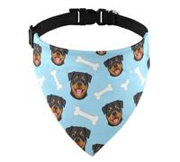 Soft Washable Dog Bandanas for Small to Large Dogs | Adjustable Strap (13-21 Inch) Outdoor Adventures for Cats Rottweiler Dog Faces
