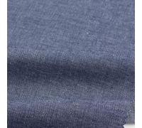 Soft Washed 100% Cotton Denim Chambray Fabric,175cm Wide Non-Stretch Denim Fabric by The Metre for Sewing Clothes DIY Craft Jeans Dress T-Shirt (Dark Blue,Thin Version)