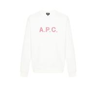 Soft Weft Fleece Sweatshirt - male - A.P.C. - Sweatshirts - White - XL - Sweatshirts & Hoodies XL