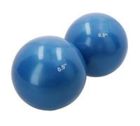 Soft Weighted Toning Balls 2 x 0.5kg For Yoga Pilates Exercise Gym Core Training