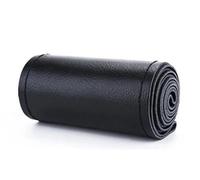 Soft Wheel Cover Hand-Stitched Steering Wheel Cover 36-40cm DIY Leather Braid On The With Needles Thread Car-Styling Covers Steering Wheel Protectorf(Black Thread 40cm 5)