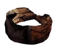 Soft Wide Headband, Women's Headbands, Non Slip Hairbands, Halloween Scarecrow Elastic Hair Band, Twisted Knot Turban Headwrap
