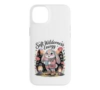 Soft Wilderness Energy Bunny Camping Case for iPhone 14 Plus