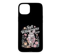 Soft Wilderness Energy Bunny Camping Case for iPhone 15 Plus