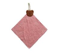 Soft Wiping Towel Baby Adult Face Towel Washcloths Quick Dry Bear Square Towel Kitchen Bathroom Wipe Cloths 25x25cm