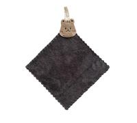 Soft Wiping Towel Baby Adult Face Towel Washcloths Quick Dry Cute Bear Square Kitchen Bathroom Wipe Cloths 25x25cm Soft Wiping