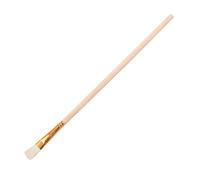 Soft Wool Paint Brushes Wooden Handle for Pottery Ceramic Painting Oil Acrylic Watercolor Drawing Craft Art Supplies for Glazing Soft Wool Paint Wooden Handle for