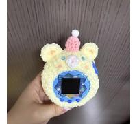 Soft Yarn Protective Cover for Tamagotchi Paradise Pink(yellow pig)
