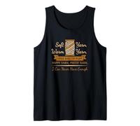 Soft Yarn, Warm Yarn, Little Ball of Fluff. Happy Yarn Tank Top
