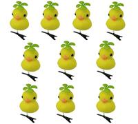 Soft Yellow Duck Hairpin Fashionable Headpieces Hair Clip Delicate Hair Accessory For Parties And Various Occasion