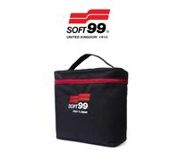 SOFT99 Fusso Coat 12 Months Wax Light 200g - Hard Car Wax Polish - Auto Care Waterproof Hydrophobic Coating - Durable Paintwork Protection and High-Gloss Finish - Kit with an Applicator Pad