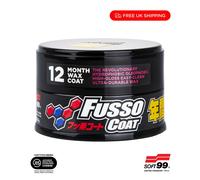 Soft99 Fusso Coat 12 Months Wax Dark 200g + Fusso Speed & Barrier Quick Detailer