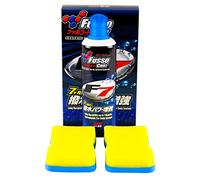 SOFT99 Fusso Coat F7 All Colours 300 ml - Liquid Type Wax - Durable Hydrophobic Coating - Sealant Suitable for All Types of Paintwork and PPF - Kit with 2 Sponge Applicator Pads
