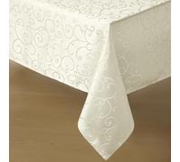 Softalker Small Outdoor Tablecloths Square 140x140 Grey Linen Textured Table cloth Stain and Wrinkle Resistant Table Cover for Spring,Easter,Summer,Party,Garden,Coffee Farmhouse Decor Tabletop