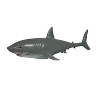 SoftArk Replicas - Great White Shark from Deluxebase. Large Realistic Animal Figurines, Soft Eco-Friendly Kids Toys, Jumbo Sea Animal Toy for Imaginative Play.