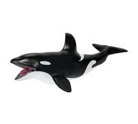 SoftArk Replicas - Orca from Deluxebase. Large Realistic Animal Figurines, Soft Eco-Friendly Kids Toys, Jumbo Sea Animal Toy for Imaginative Play.