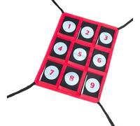 Softball Baseball Pitching Target - 9 Hole Strike Zone Accuracy Training Aid, Pitcher Practice Net For Hitting Throwing | Outdoor Backyard Field Kids Players Baseball Training Equipment