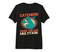 Softball Catcher Catchers Proof You Can Softball Mom Premium T-Shirt