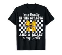 Softball Girl Beauty In The Streets And A Beast In My Cleats T-Shirt