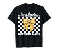 Softball Girl Beauty In The Streets And A Beast In My Cleats T-Shirt
