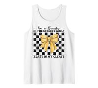 Softball Girl Beauty In The Streets And A Beast In My Cleats Tank Top