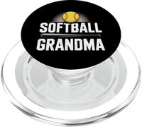 Softball Grandma Always In The Bleachers Yelling PopSockets PopGrip for MagSafe