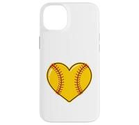 Softball Heart For Players, Teammates, Coaches or Parents Case for iPhone 14 Plus