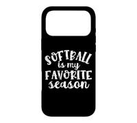 Softball Is My Favorite Season Vintage Softball Case for iPhone 17 Pro Max