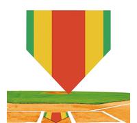 Softball Launch Board - Coloured Base for High Visibility Batting Exercises, Waterproof Softball Accessories for Beginners Coaches Launchers