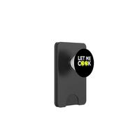 Softball Let Me Cook Funny Softball PopSockets PopWallet for MagSafe