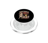 Softball Mom Of The GOAT Diamond Cheer Pride PopSockets PopGrip for MagSafe