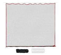 Softball Practice Net - Heavy Duty Football Backstop, Baseball Throwing Barrier, Square Sports Grid | Physical Exercise Equipment, Field Skill Unit For Garage Outdoor Park Team Coaching Session
