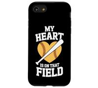 Softball Season My Heart Is On That Field Case for iPhone SE (2020) / 7 / 8