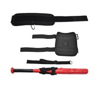 Softball Swing Trainer - Magnetic Hitting Sports Equipment, Baseball Arm Swing Enhancer | Neoprene Black Armband With Connecting Band Magnetic Baseball Band 156g Youth Outdoor Backyard Practice Pre-Ga