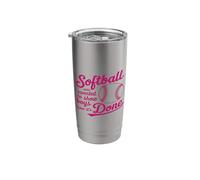 Softball was Invented to Show Boys How It's Done Stainless Steel Insulated Tumbler